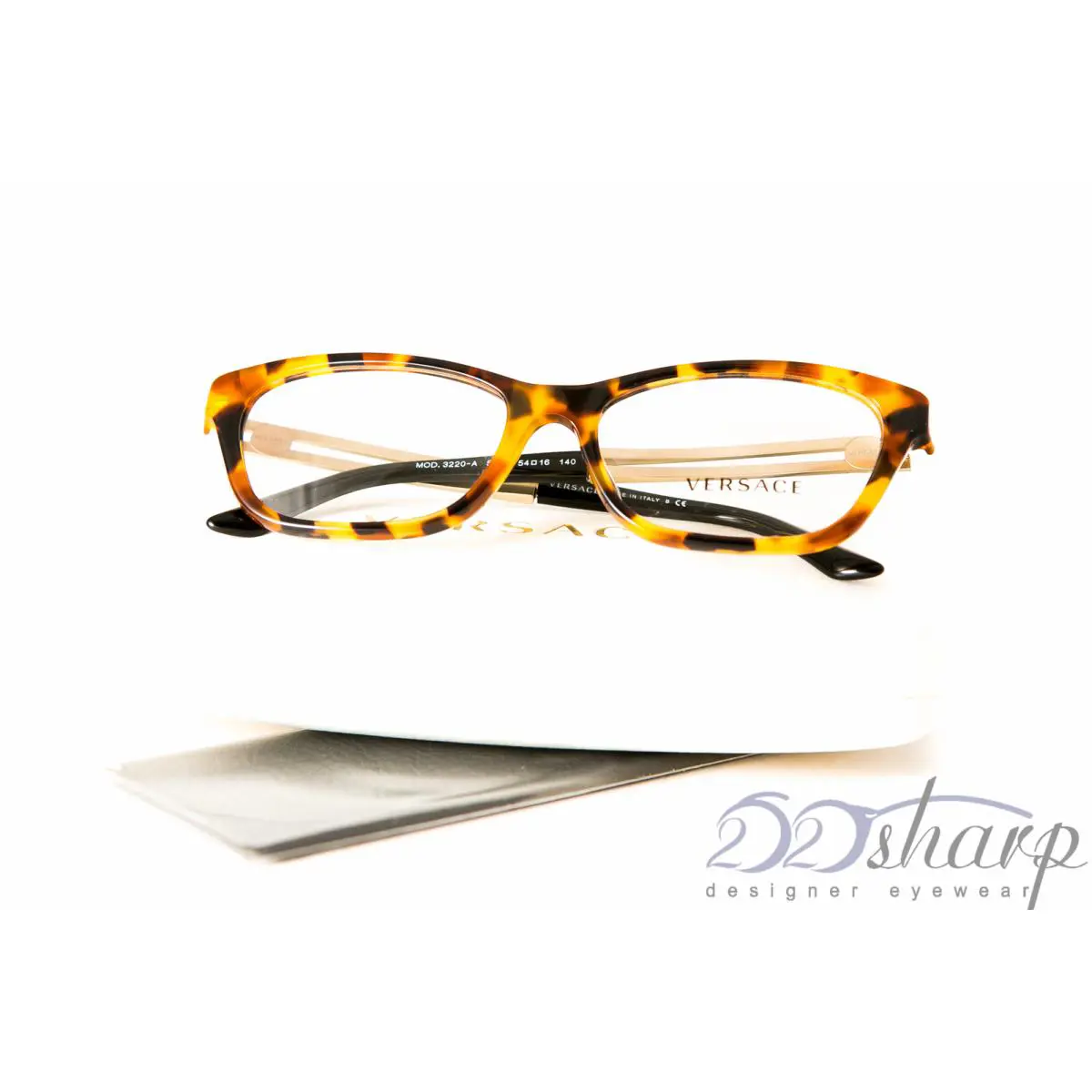 Versace Eyeglasses-ve 3220A 5119 54 Havana