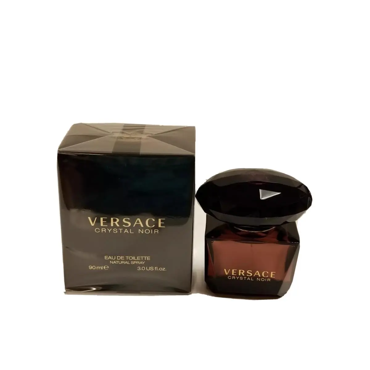 Versace Crystal Noir by Versace 3.0oz/90ml Edt Spray For Women