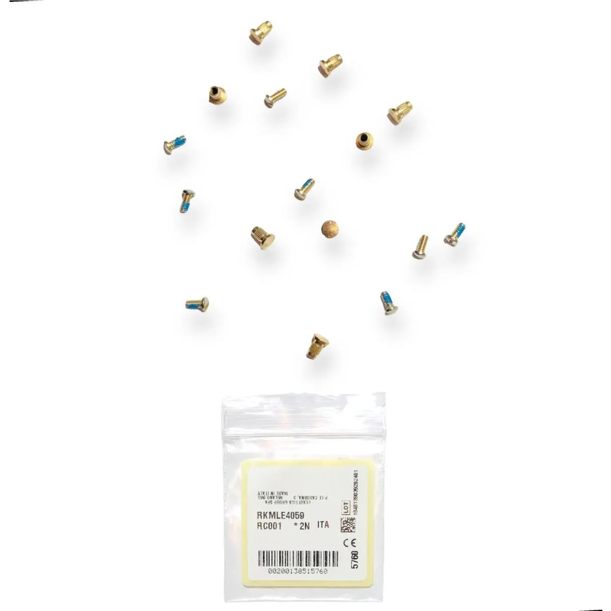 Versace VE 2214 VE 2144 Sunglasses Replacement Golden Mounting Lenses Screws Kit