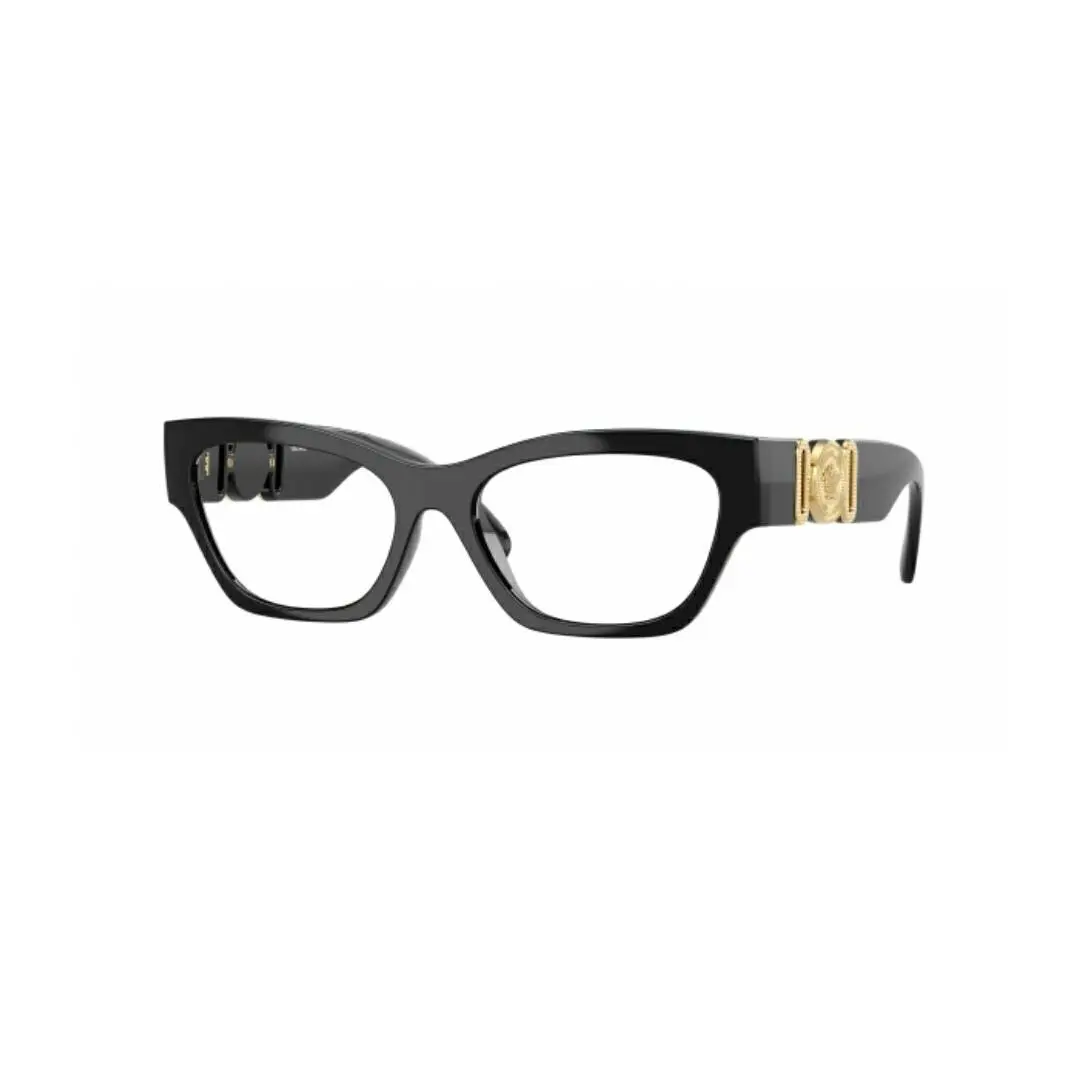 Versace VE3367U GB1 Black Women`s 54 mm Demo Lens Eyeglasses