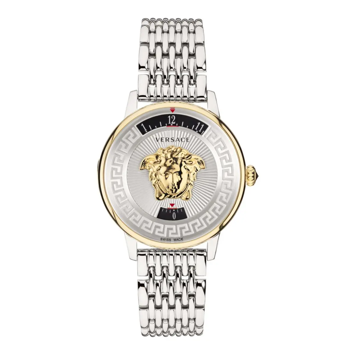 Versace Womens Stainless Steel 38mm Bracelet Fashion Watch