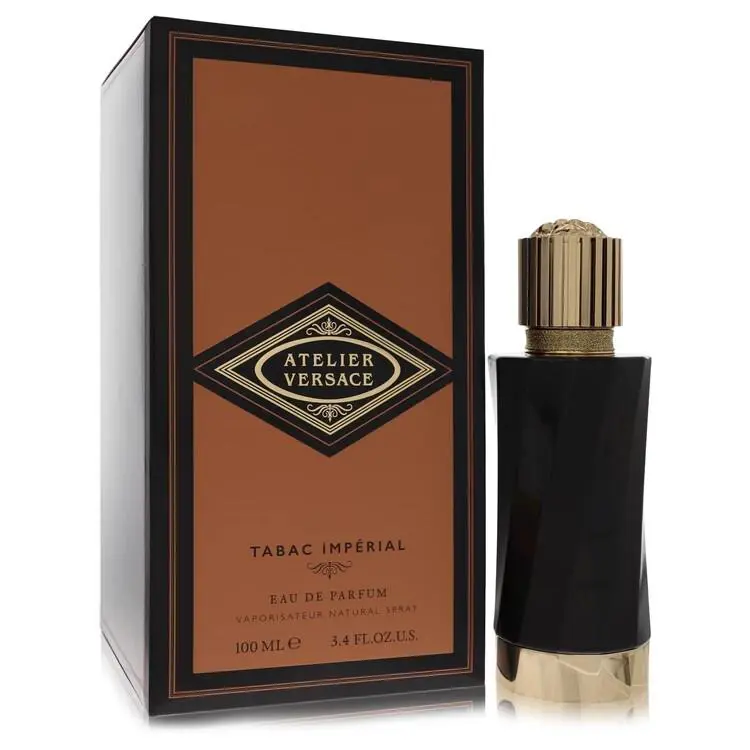 Versace Atelier Tabac Imperial Eau De Parfum Spray Unisex 100 ML 3.4 FL OZ