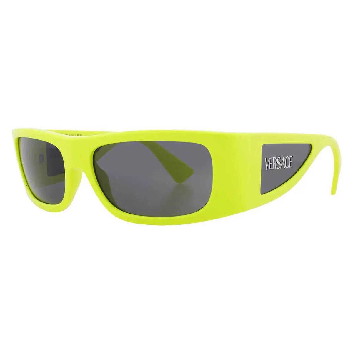 Versace Grey Wrap Men`s Sunglasses VE4482 544987 57 VE4482 544987 57