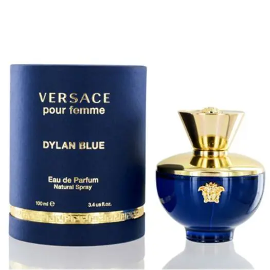 CS Versace Dylan Blue/versace Edp Spray 3.4 OZ 100 ML W