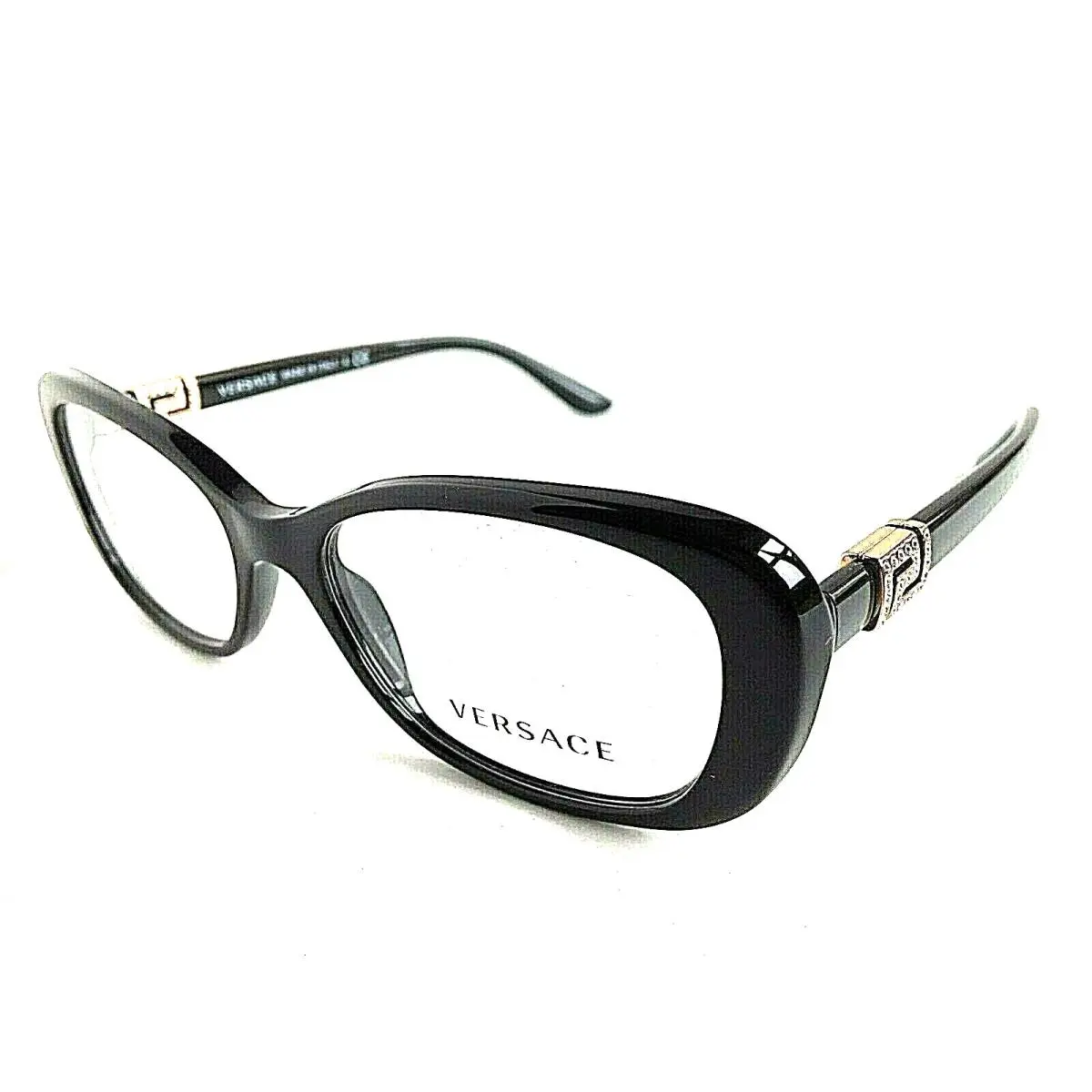 Versace Mod. 3234-B GB1 Black 51mm Women`s Eyeglasses Frame Italy 3