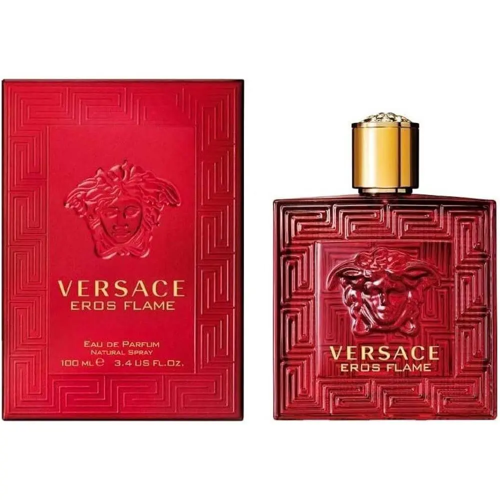 Versace Eros Flame by Versace Eau de Parfum Spray For Men 3.4oz