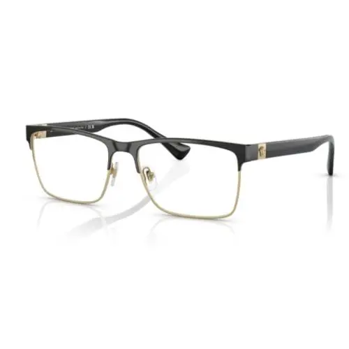 Versace 0VE1285 1443 Black 56mm Rectangle Men`s Eyeglasses