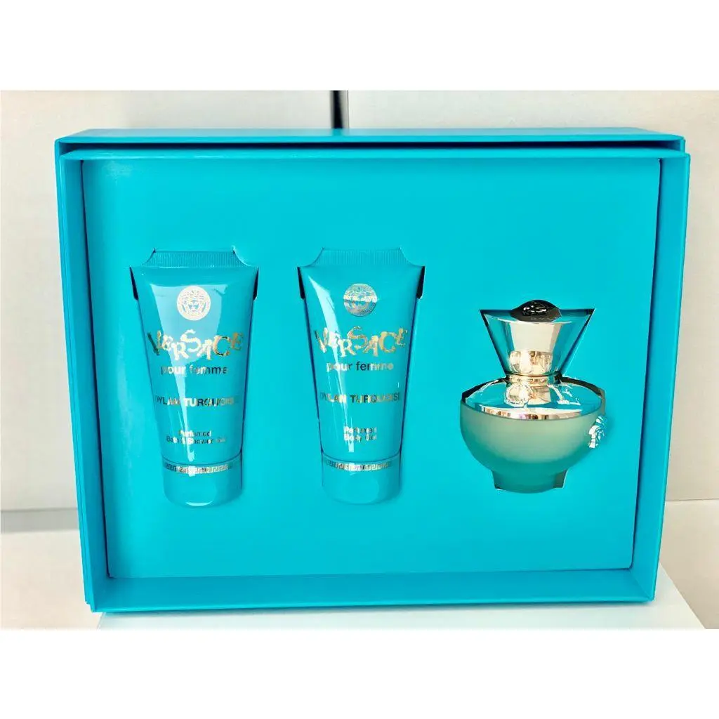 Versace Pour Femme Dylan Turquoise 1.7 Gift Set