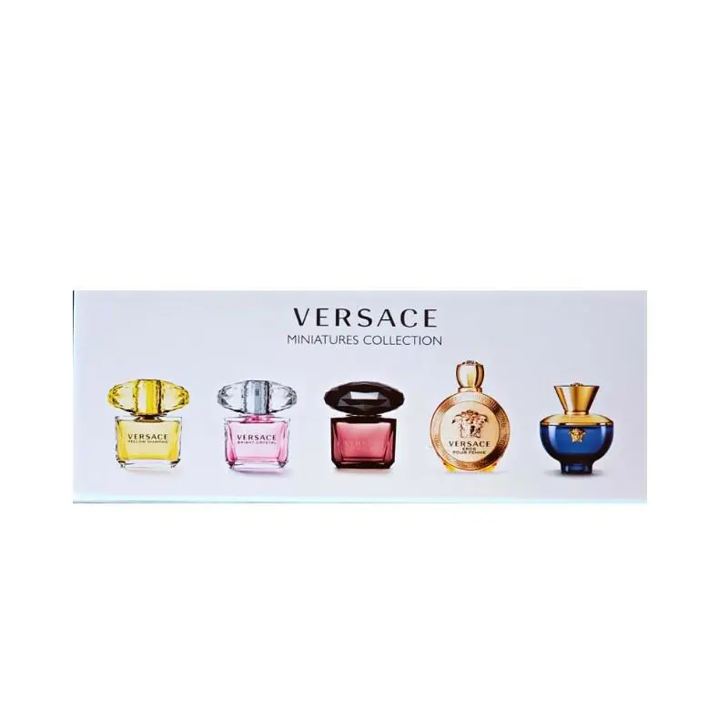 Versace Miniature Gift Set For Women 5×0.17 Fl. Oz. Contains:dylan