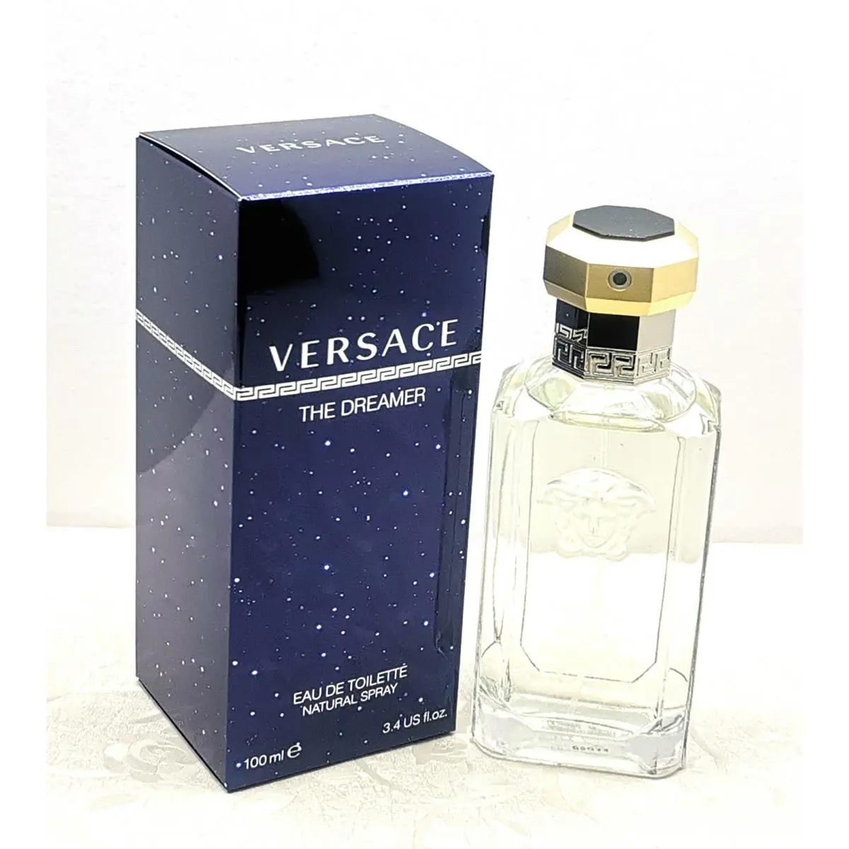 Versace Dreamer For Men 3.4 Fl.oz 100 ML Eau DE Toilette Spray IN Box