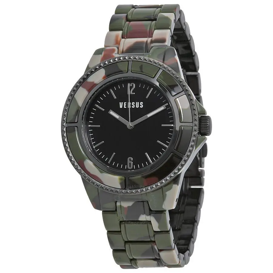 Versus Versace Tokyo SOF030014 Unisex Watch 42MM Camo Japanese Quartz Wristwatch