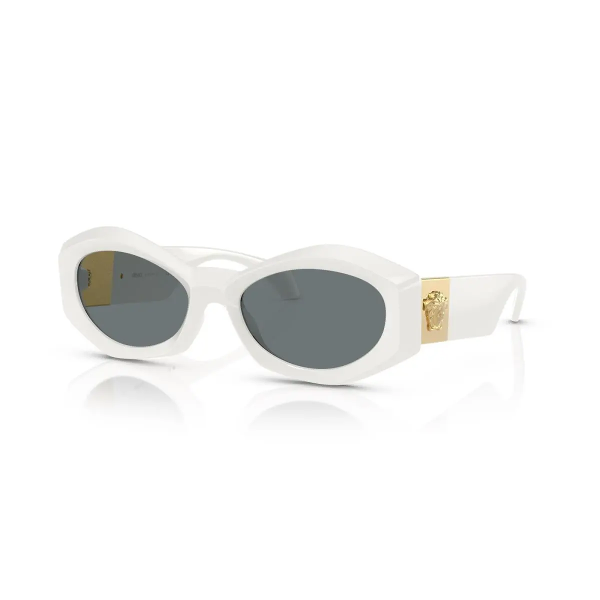 Sunglasses VE4466U 546280 54mm White / Dark Blue Lens by Versace