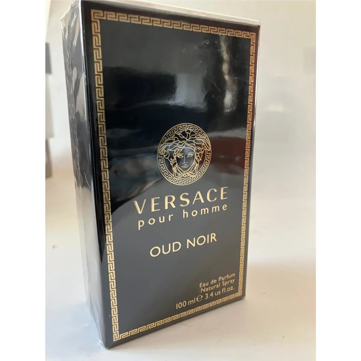 Versace Oud Noir 3.4oz Edp Spray For Men Rare