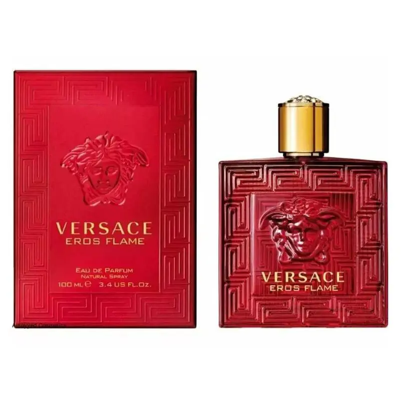 Versace Eros Flame Men 3.4 oz 100 ml Eau De Parfum Spray