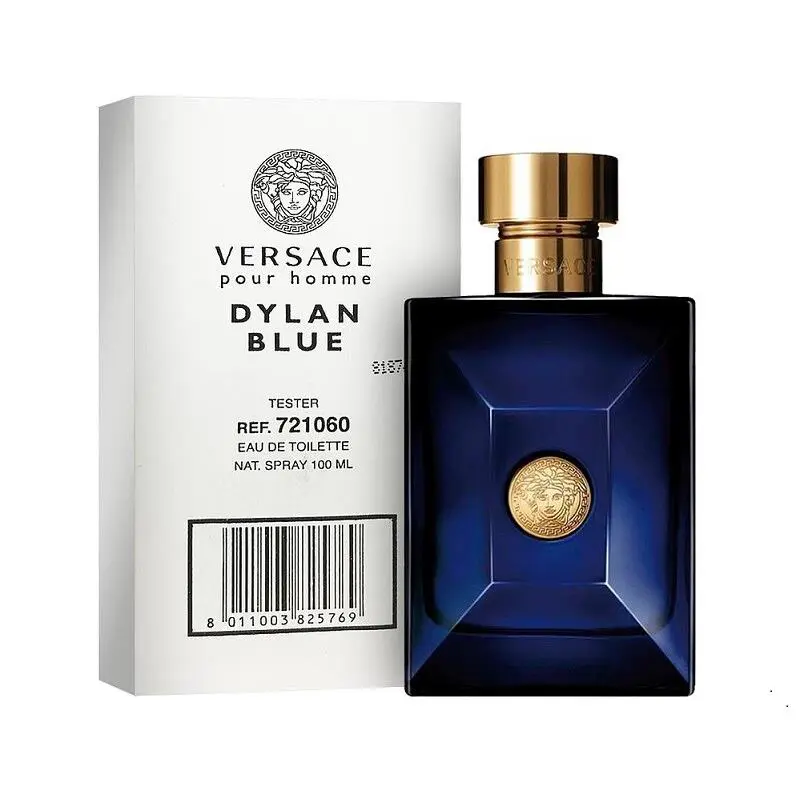 Versace Dylan Blue Men 3.4 oz 100 ml Eau De Toilette Spray with Cap