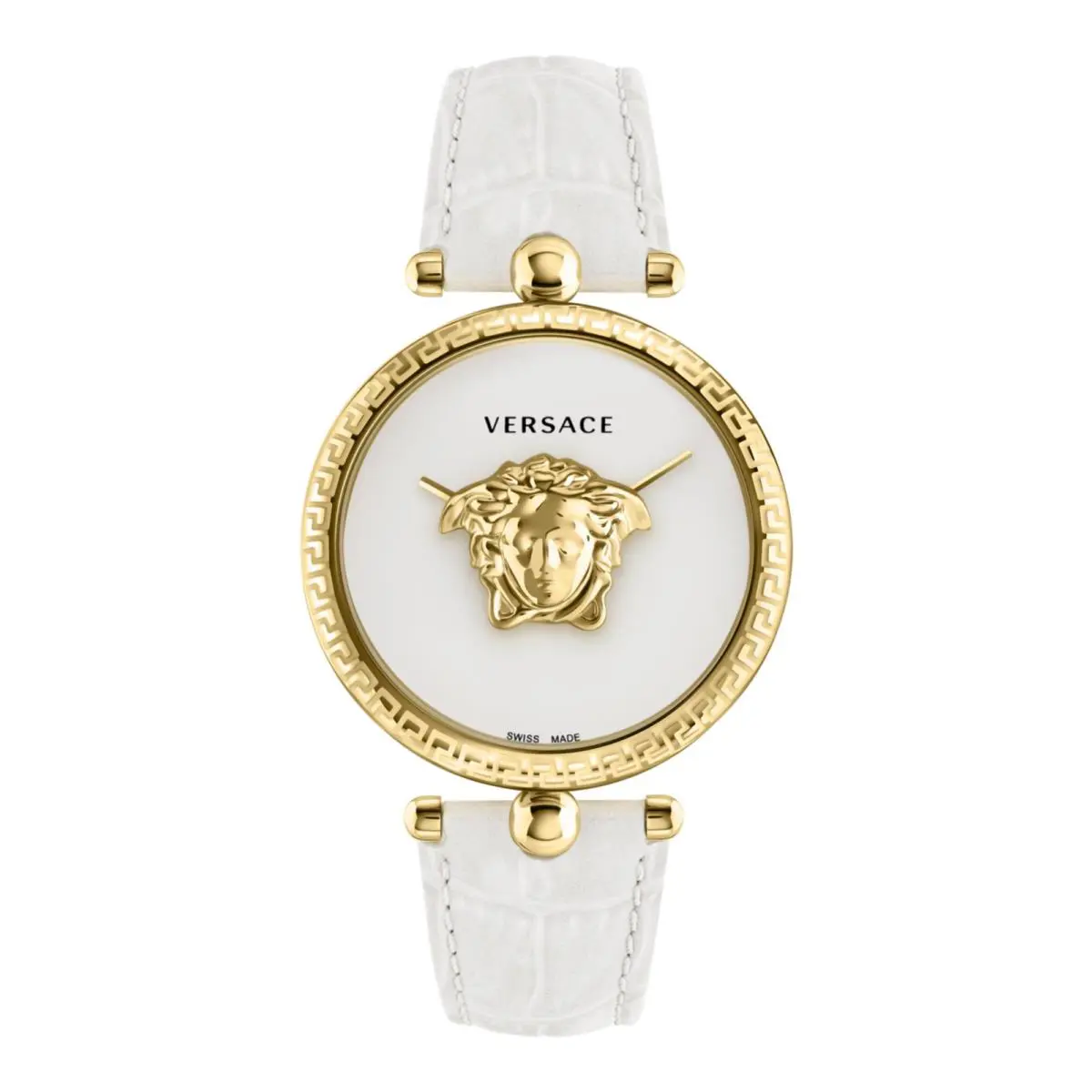 Versace Womens Gold 39mm Strap Fashion Watch