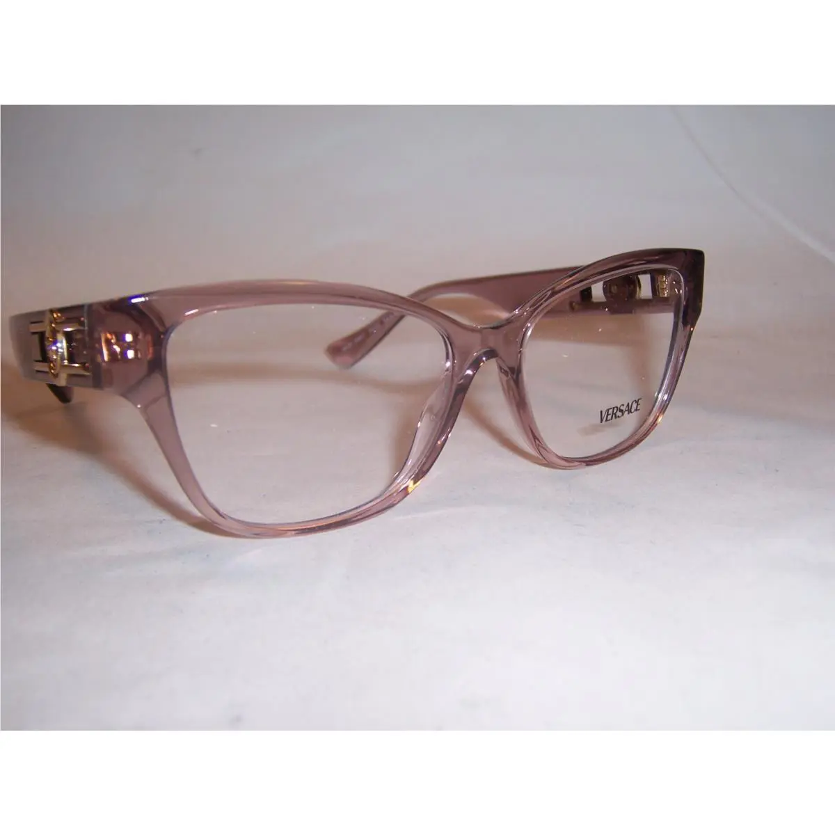 Versace Eyeglasses VE 3347 5435 Pink Transparent 54mm RX 3347