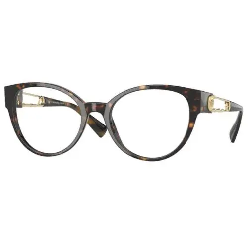 Versace OVE3307F 108 Havana Brown Women`s Eyeglasses 54-19-140MM