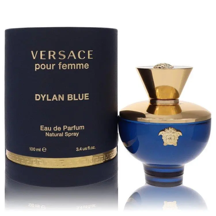 Versace Pour Femme Dylan Blue Eau De Parfum Spray By Versace 3.4oz For Women