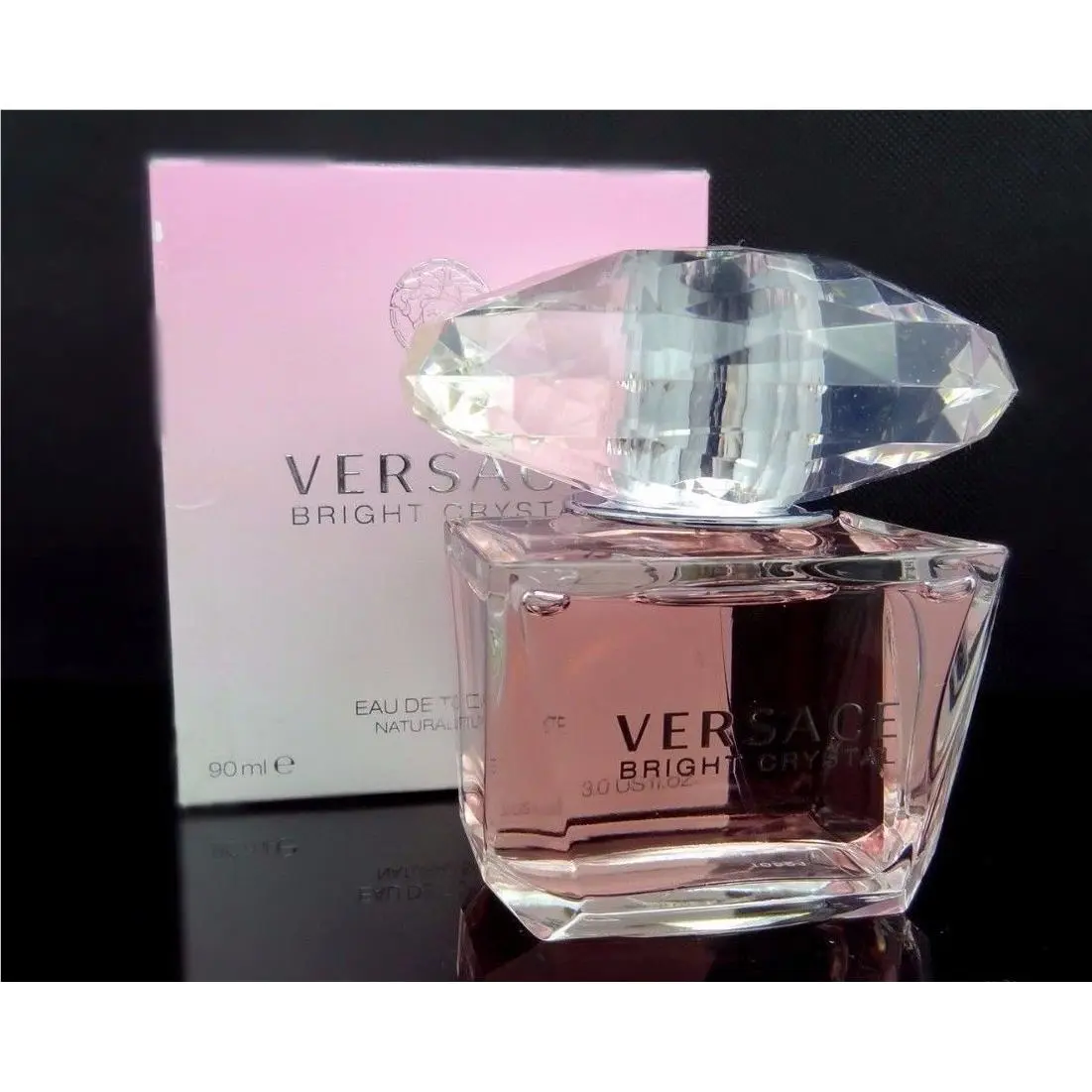 Versace Bright Crystal Eau De Toilette Natural Spray 3 Fl.oz. 90 ml For Women