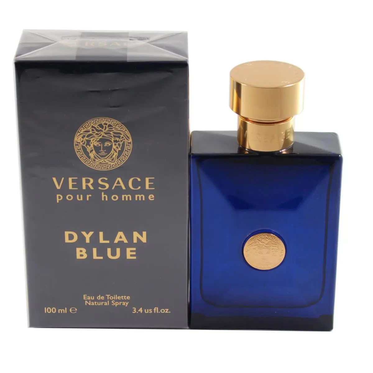 Versace Pour Homme Dylan Blue 3.4oz/100ml Edt Spray For Men