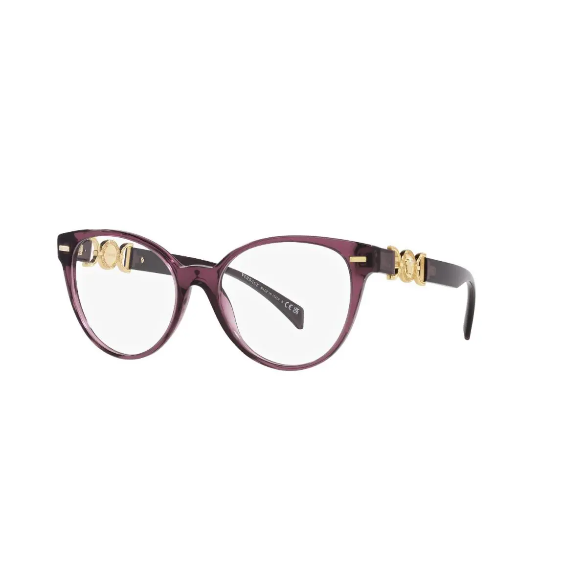 Versace VE 3334 Transparent Violet 5220 Eyeglasses