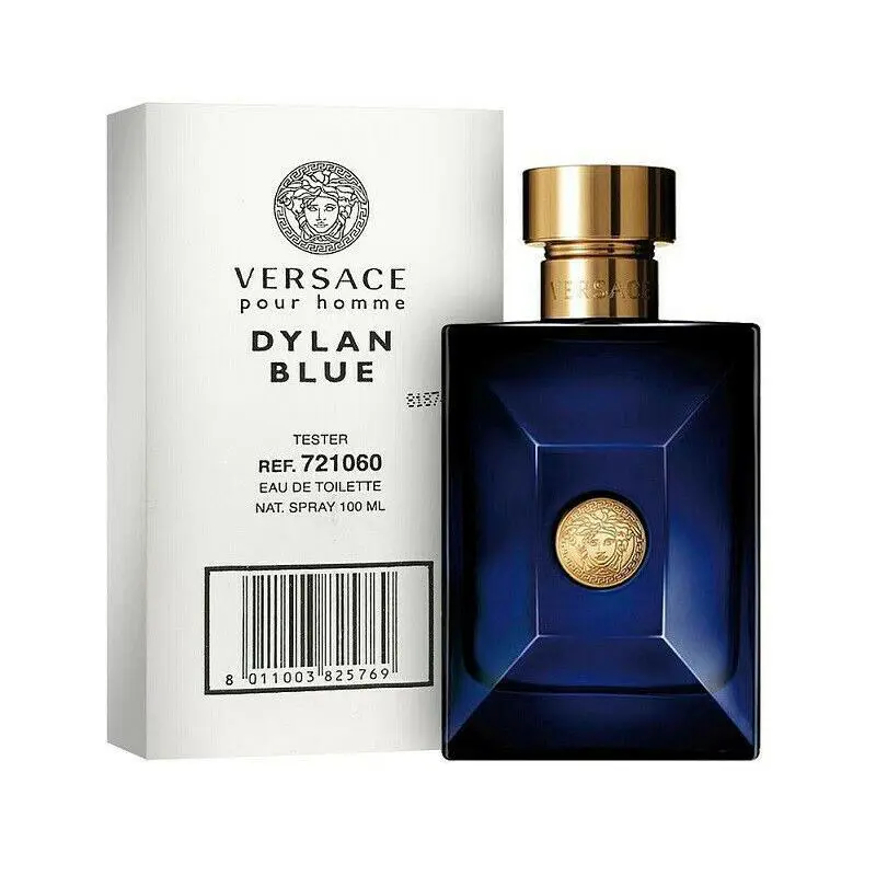 Versace Dylan Blue Pour Homme Men 3.4 oz 100 ml Edt Spray Same As Photo