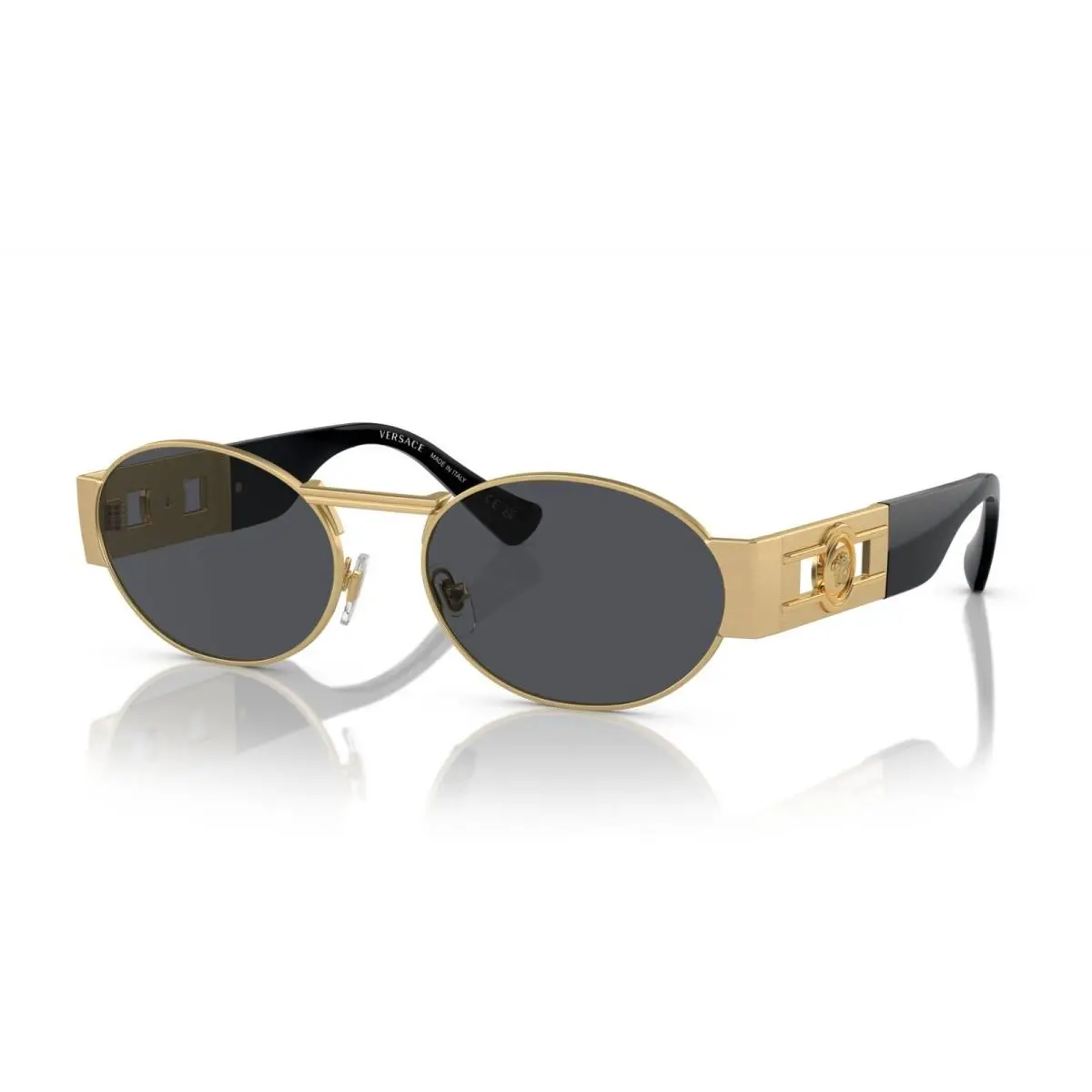 Sunglasses VE 2264 1002/87 Matte Gold/gray For Women by Versace