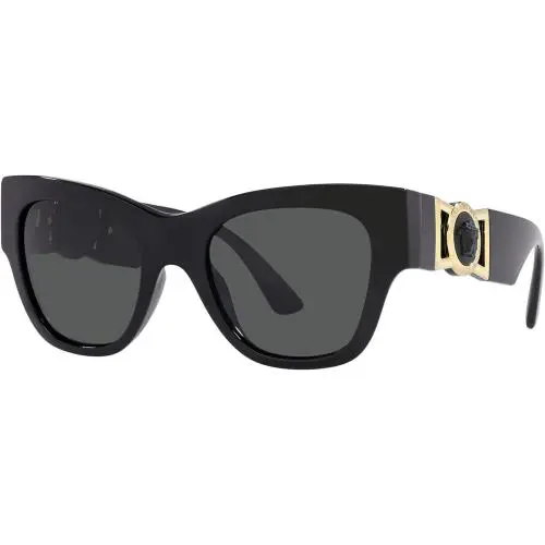 Versace Sunglasses VE4415U GB187 52mm Black / Dark Grey Lens