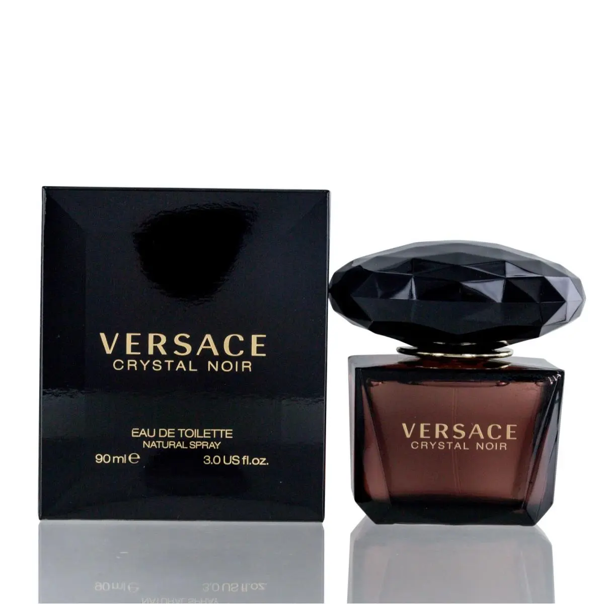Crystal Noir For Women by Versace Eau De Toilette Spray 3.0 Oz