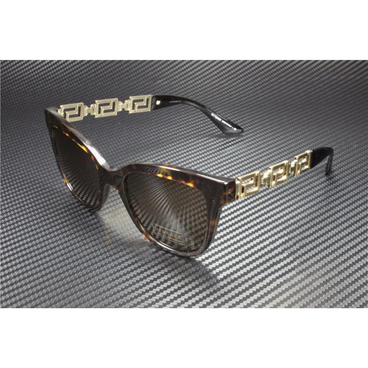 Versace VE4394 108 73 Havana Women`s Cat Eye 54 mm Sunglasses