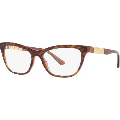Versace VE3318 5354 Havana Print Monogram 54/17/140mm Eyeglasses