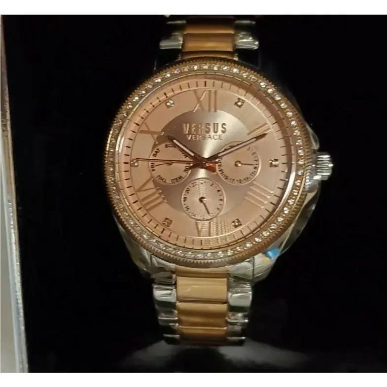 Versus  Elmont Swarovski Ladies Watch - Rose Stainless by Versace