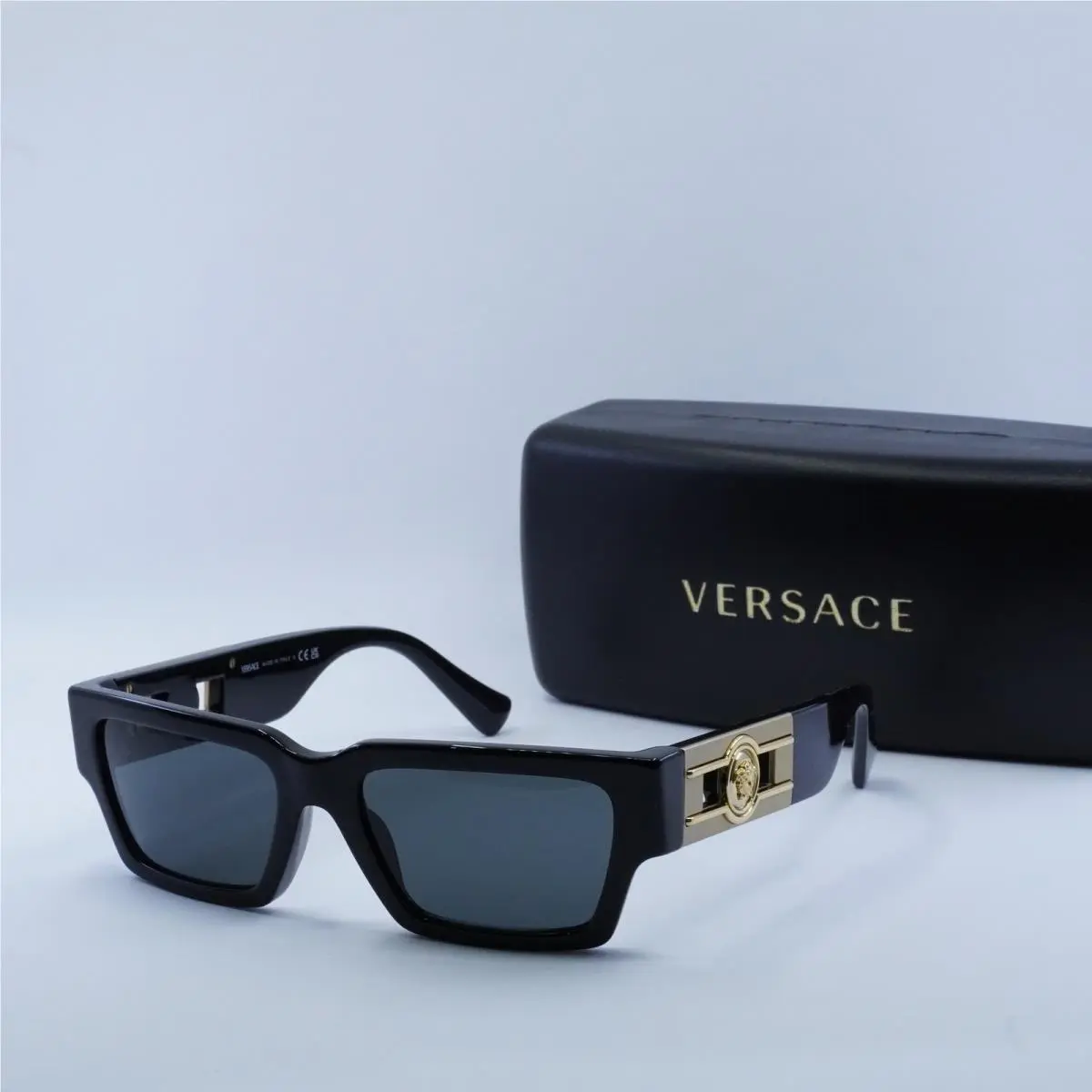 Versace VE4459 GB1/87 Black/dark Grey 54-18-140 Sunglasses