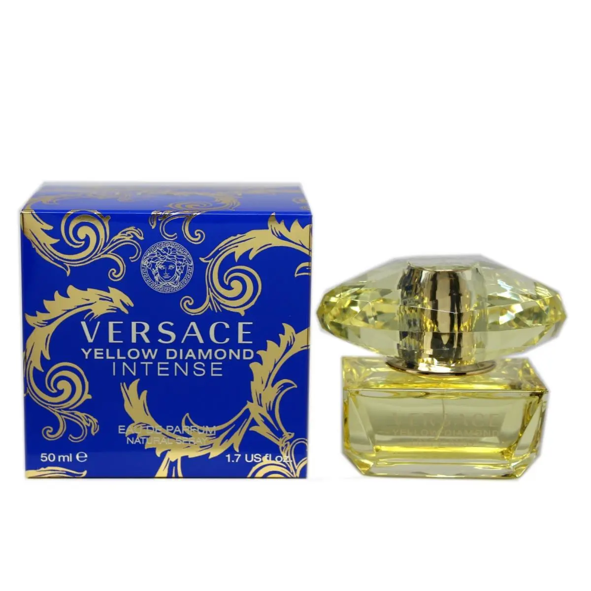 Versace Yellow Diamond Intense Eau DE Parfum Natural Spray 50 ML/1.7 Fl.oz