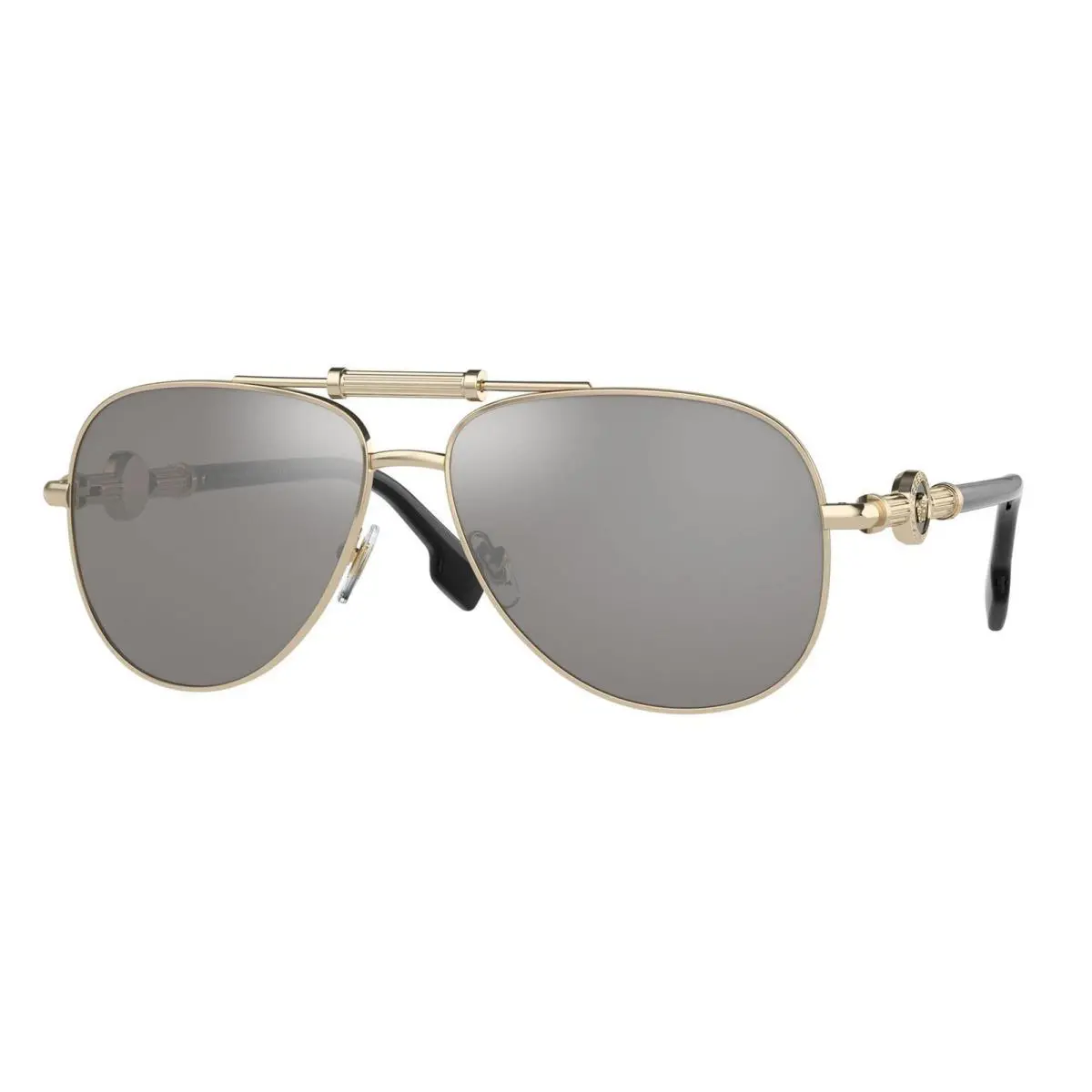 Versace VE2236 12526G 59mm Pale Gold/light Grey Mirrored Sunglasses