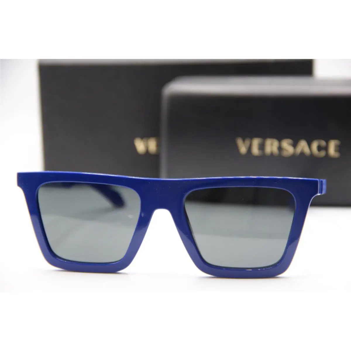 Versace MOD.4468-U 5450/87 Blue Designer Sunglasses W/case 53-19