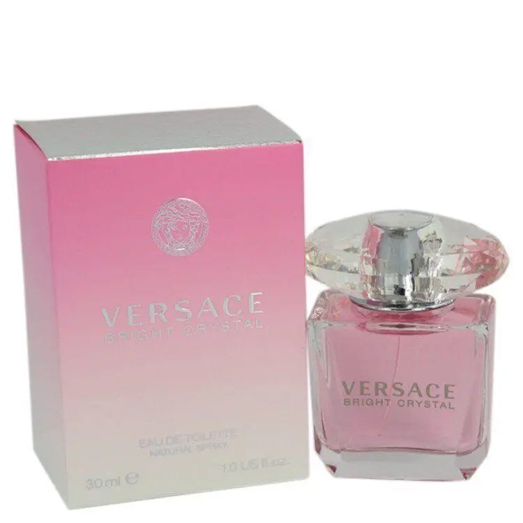 Bright Crystal By Versace Eau De Toilette Spray 1oz/30ml For Women Fruity Floral