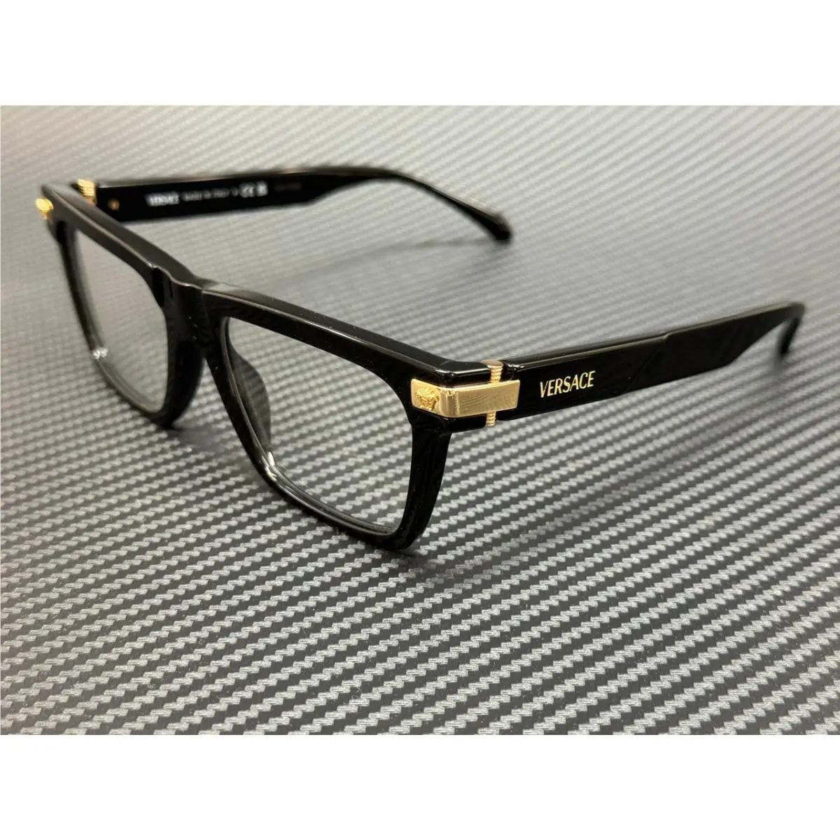 Versace VE3354 GB1 Black Men`s 55 mm Eyeglasses