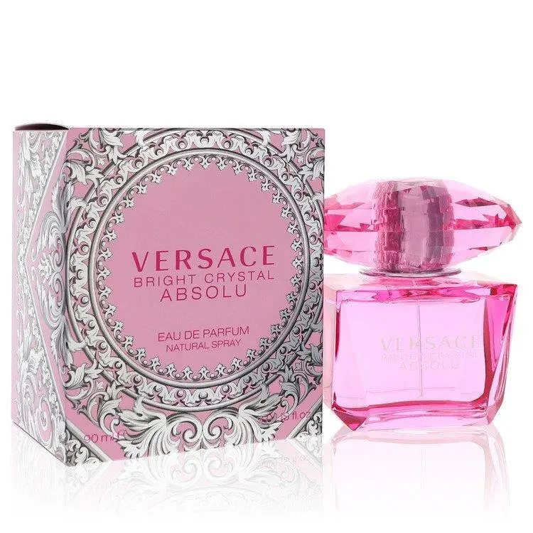 Bright Crystal Absolu Eau De Parfum Spray By Versace 3oz