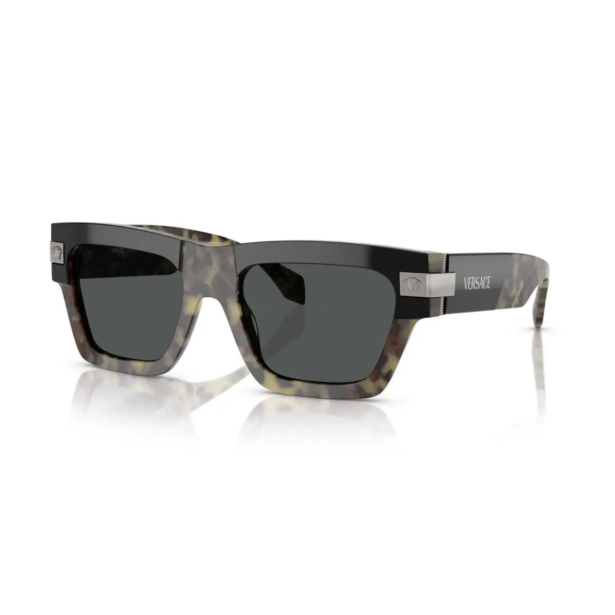Versace Sunglasses VE4464 545687 52mm Havana / Dark Grey Lens