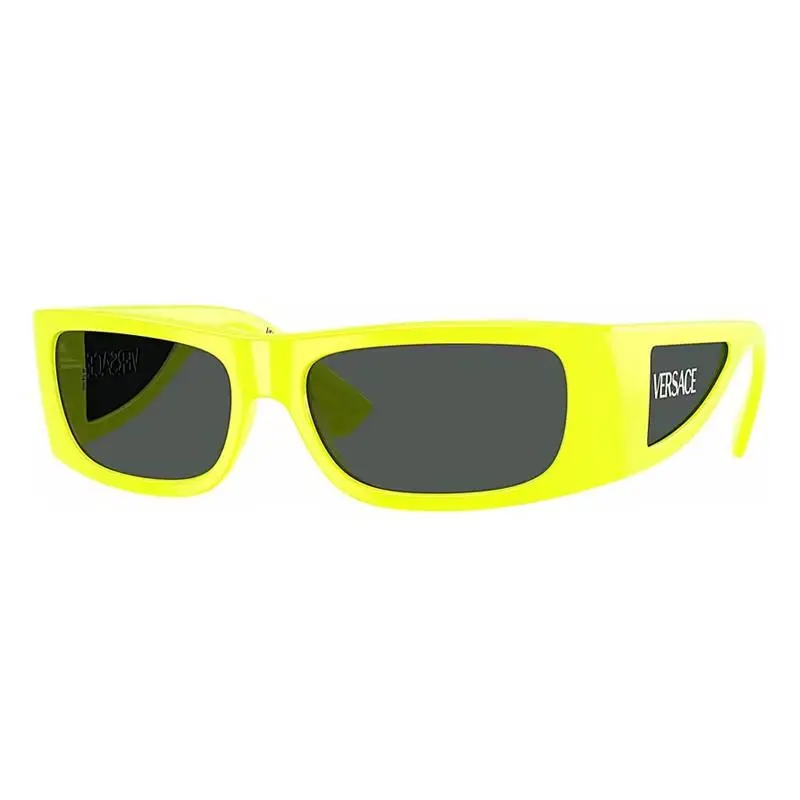 Versace VE4482 Sunglasses Sun Glasses 544987 Yellow Fluo 57mm Men