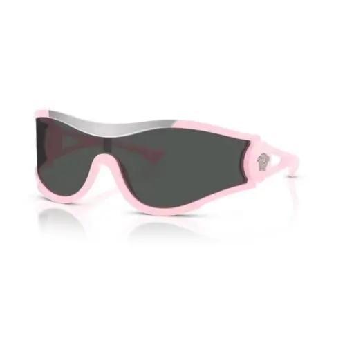 0VE4475 548587 Pink/dark Grey Mask Men`s Sunglasses by Versace