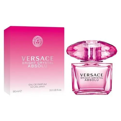 Bright Crystal Absolu by Versace 3oz Edp For Women Box
