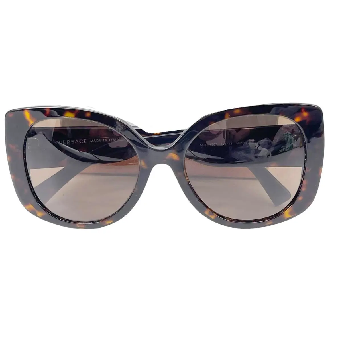 Versace Women`s Medusa Icon Havana Brown Sunglasses VE4387 108/73