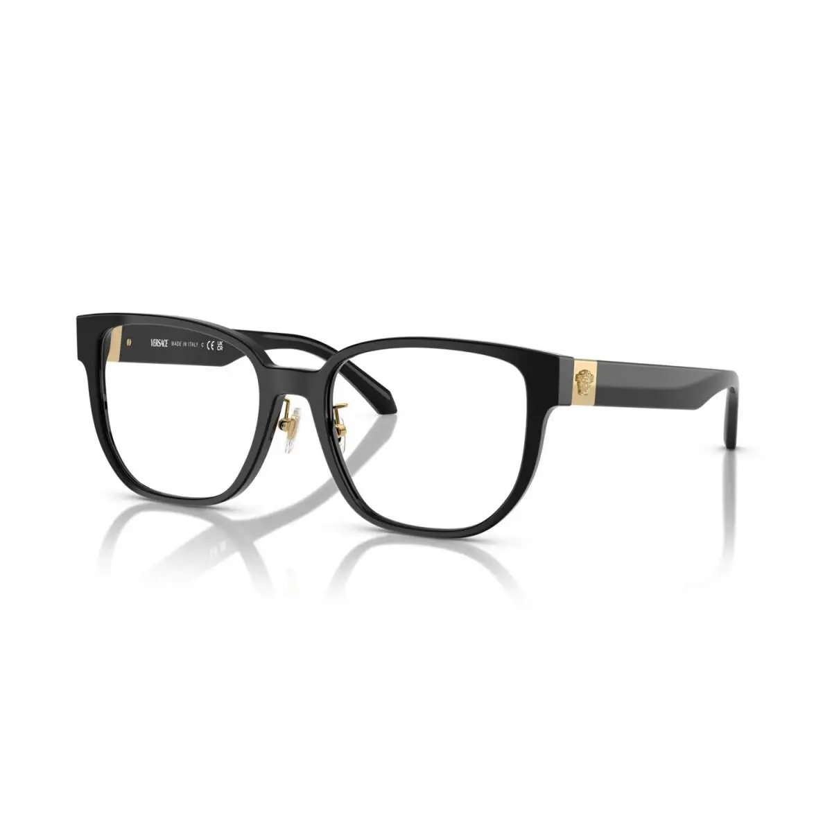 Versace Eyeglasses VE3360D GB1 54mm Black / Demo Lens