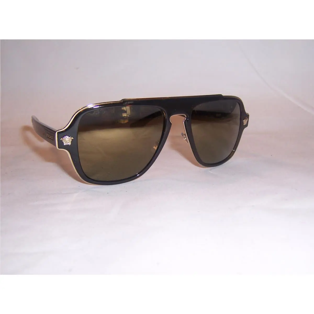 Versace Sunglasses VE 2199 12524T Havana/dark Gray Mirror Gold