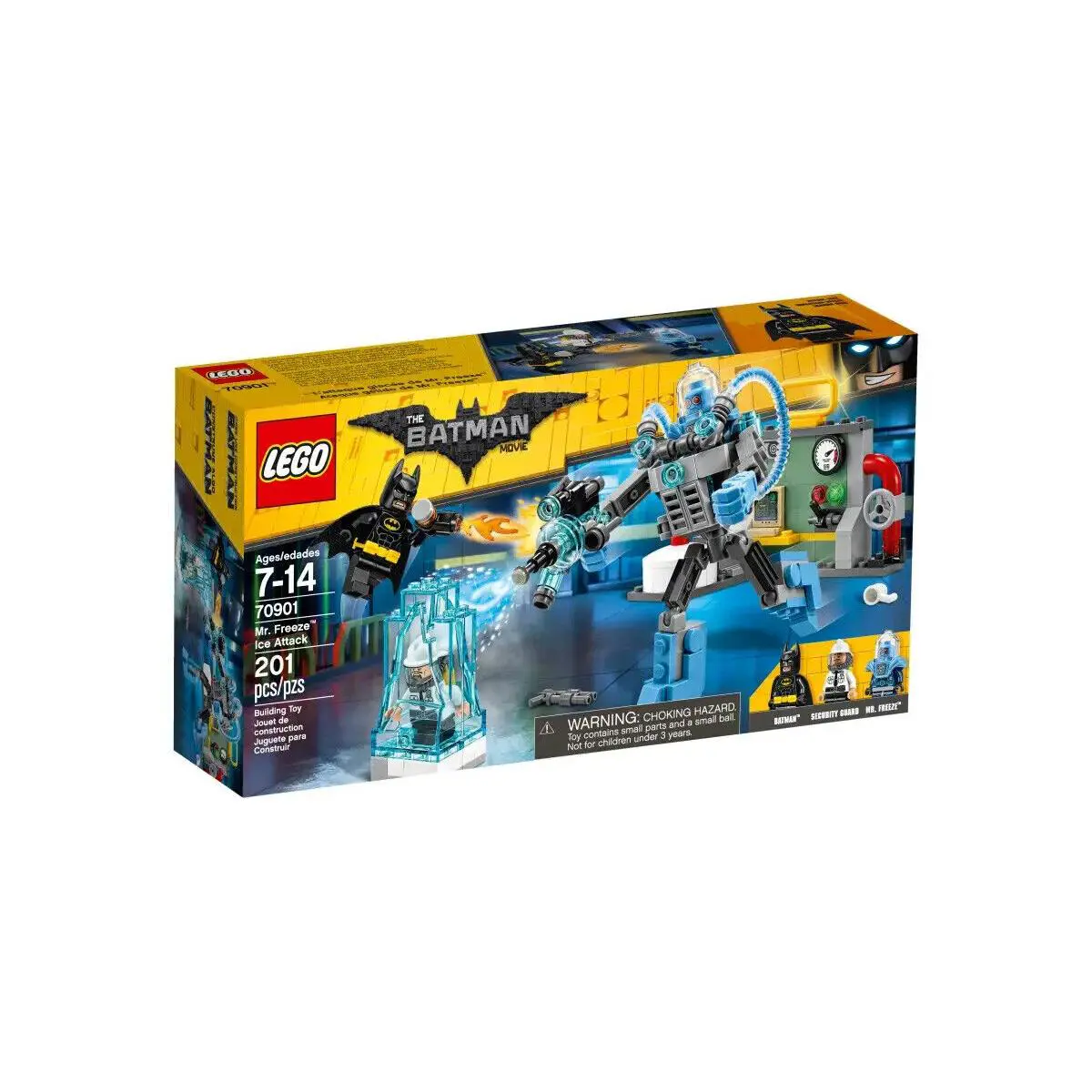 Lego Mr. Freeze Ice Attack 70901 Super Heroes Minifigure Building Set