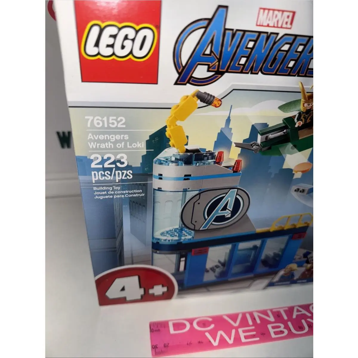 Lego 76152 Avengers Wrath of Loki Box Marvel Ages 4+