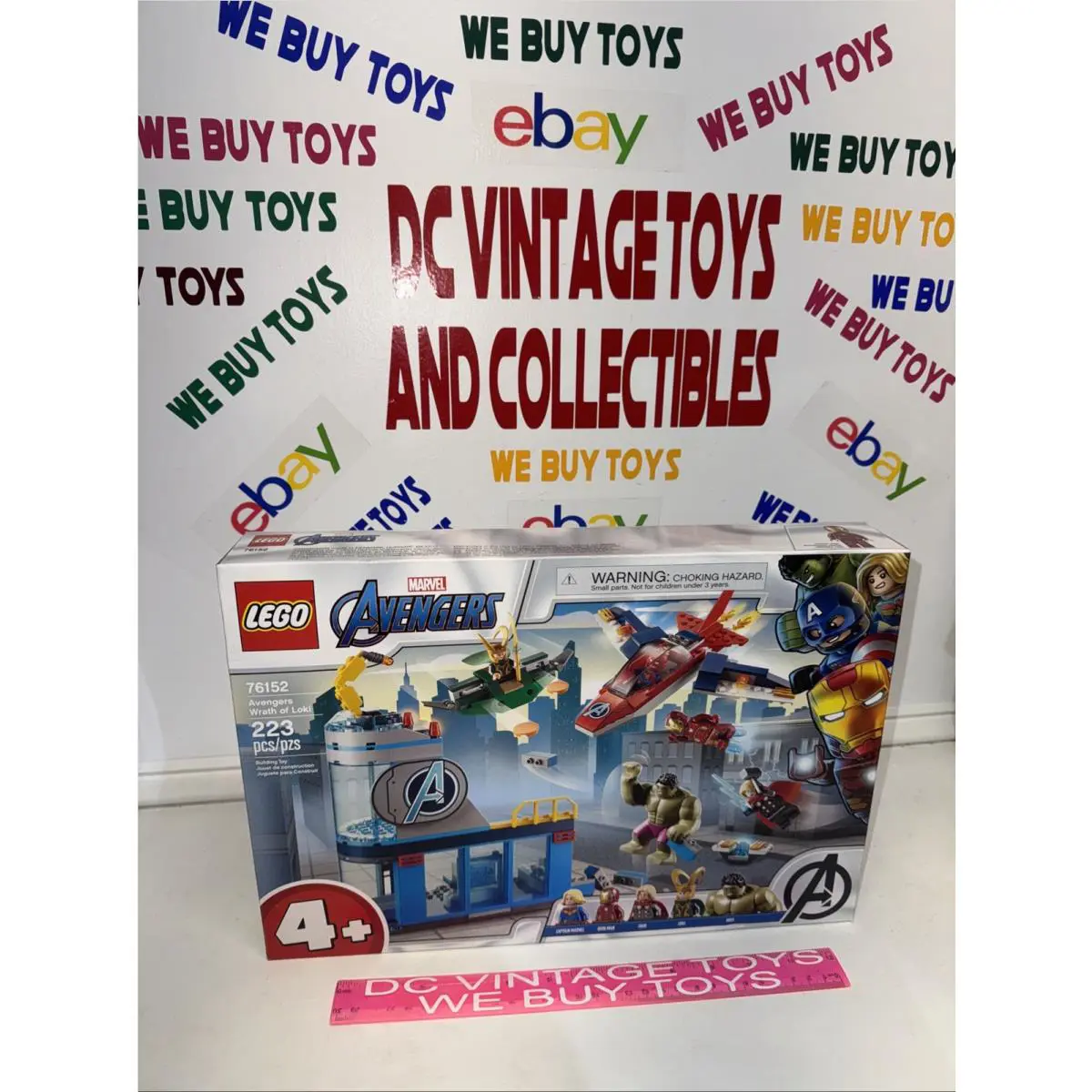 Lego 76152 Avengers Wrath of Loki Box Marvel Ages 4+